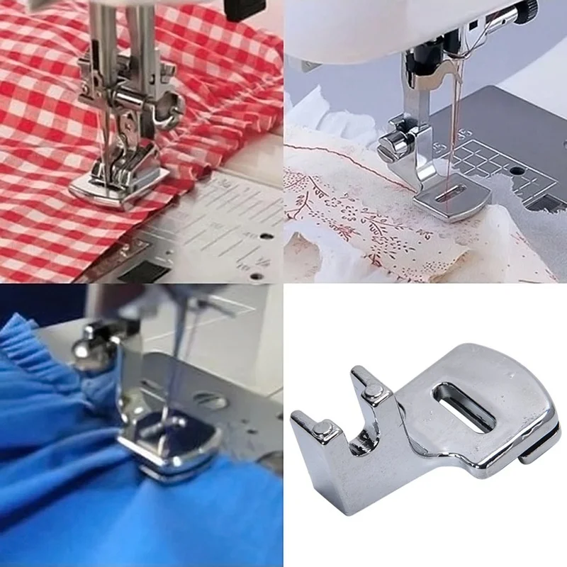 

Ruffler Hem Presser Foot For Sewing Machine Brother Singer Janome Kenmore