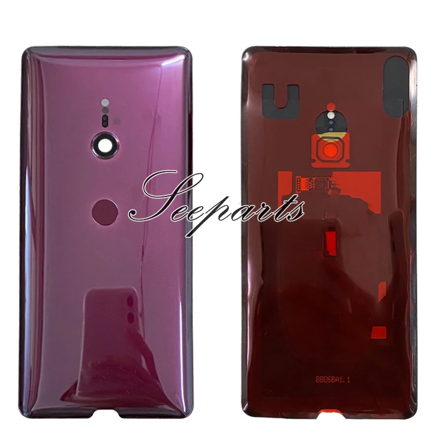 

New Battery Housing Door Back Cover Case For Sony Xperia XZ3 Battery Cover Housing 6.0" For Sony XZ3 Battery Cover Replacement