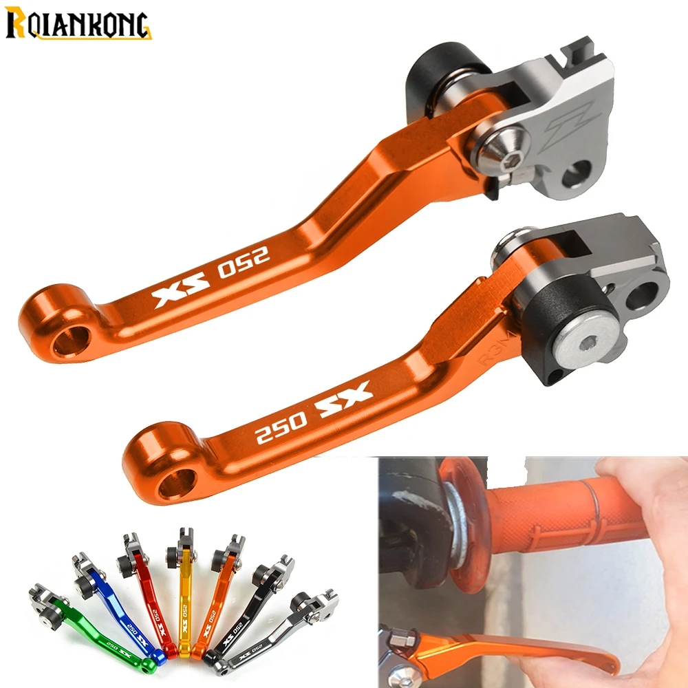 Для 250SX 250 SX EXCF 2003 2004 2005 CNC аксессуары для тормозных рычагов мотоциклов Рычаги