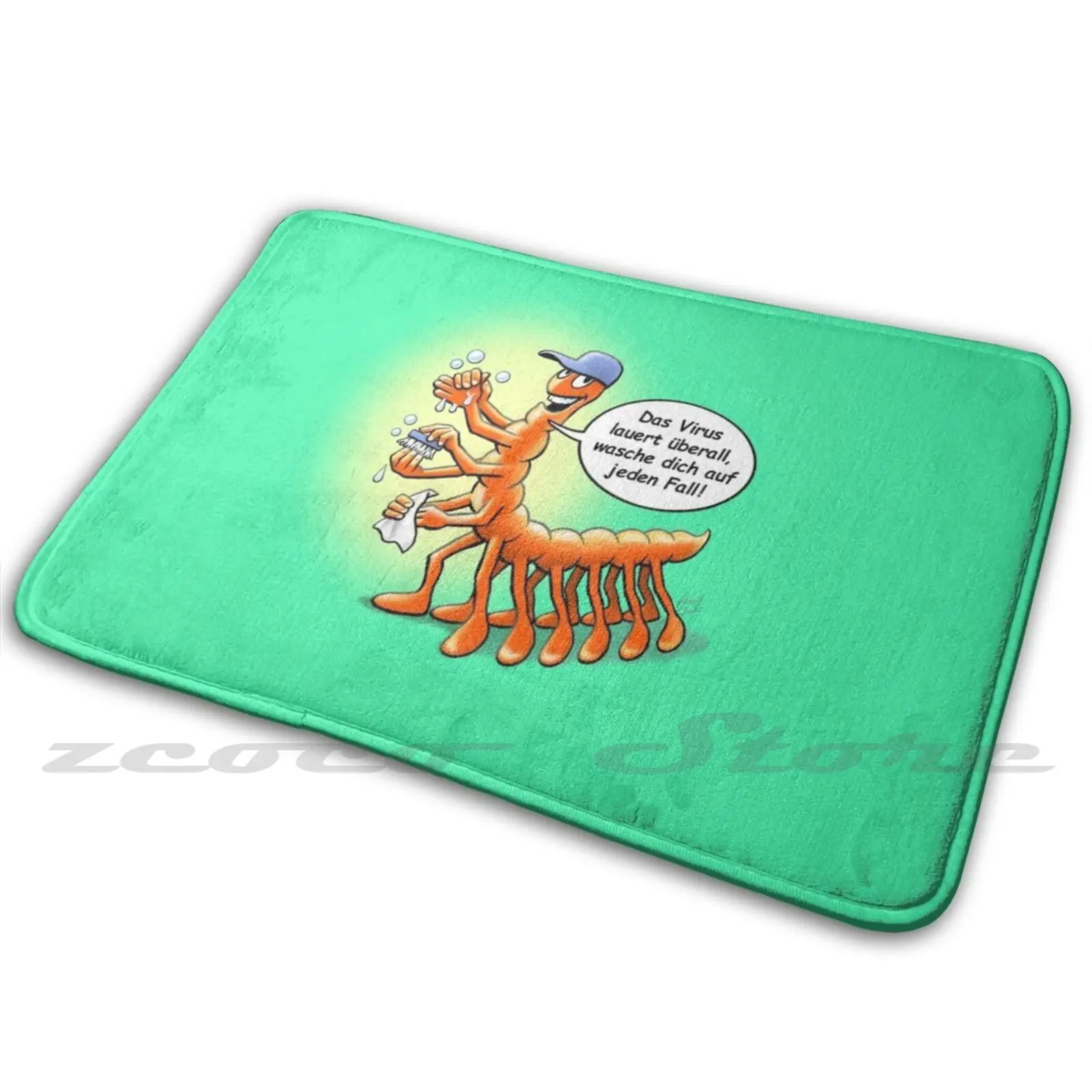 Коврик влагопоглощающий нескользящий дверной коврик The Is Anywhere Забавный