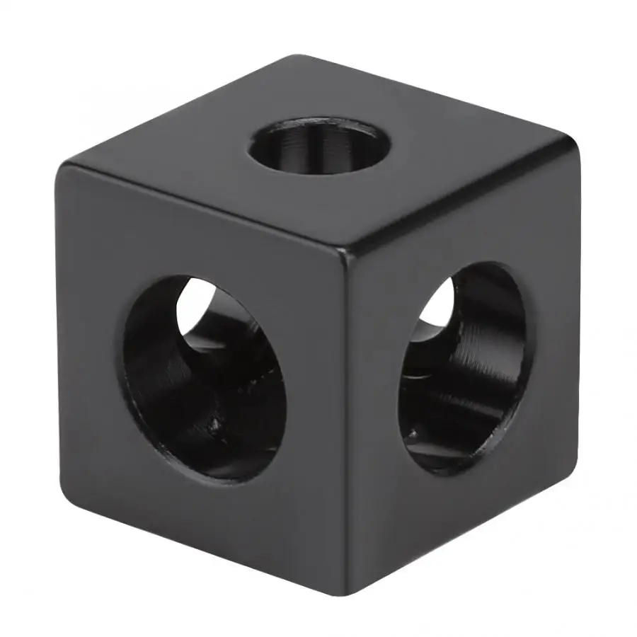 3D Printer Cube Corner Connector Three-Way Holder for V-Slot/C-Beam Linear Guide 3d printer parts | Компьютеры и офис