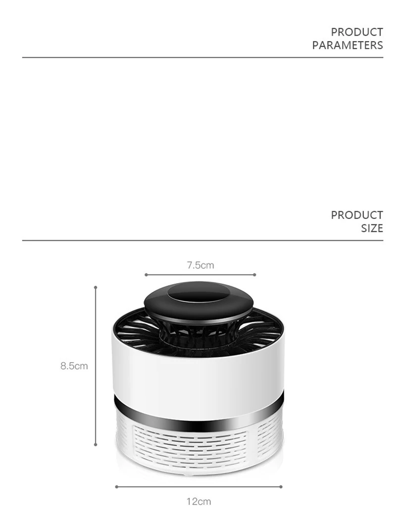 Садовые приборы для борьбы с вредителями лампа ловушка комаров светодиодная