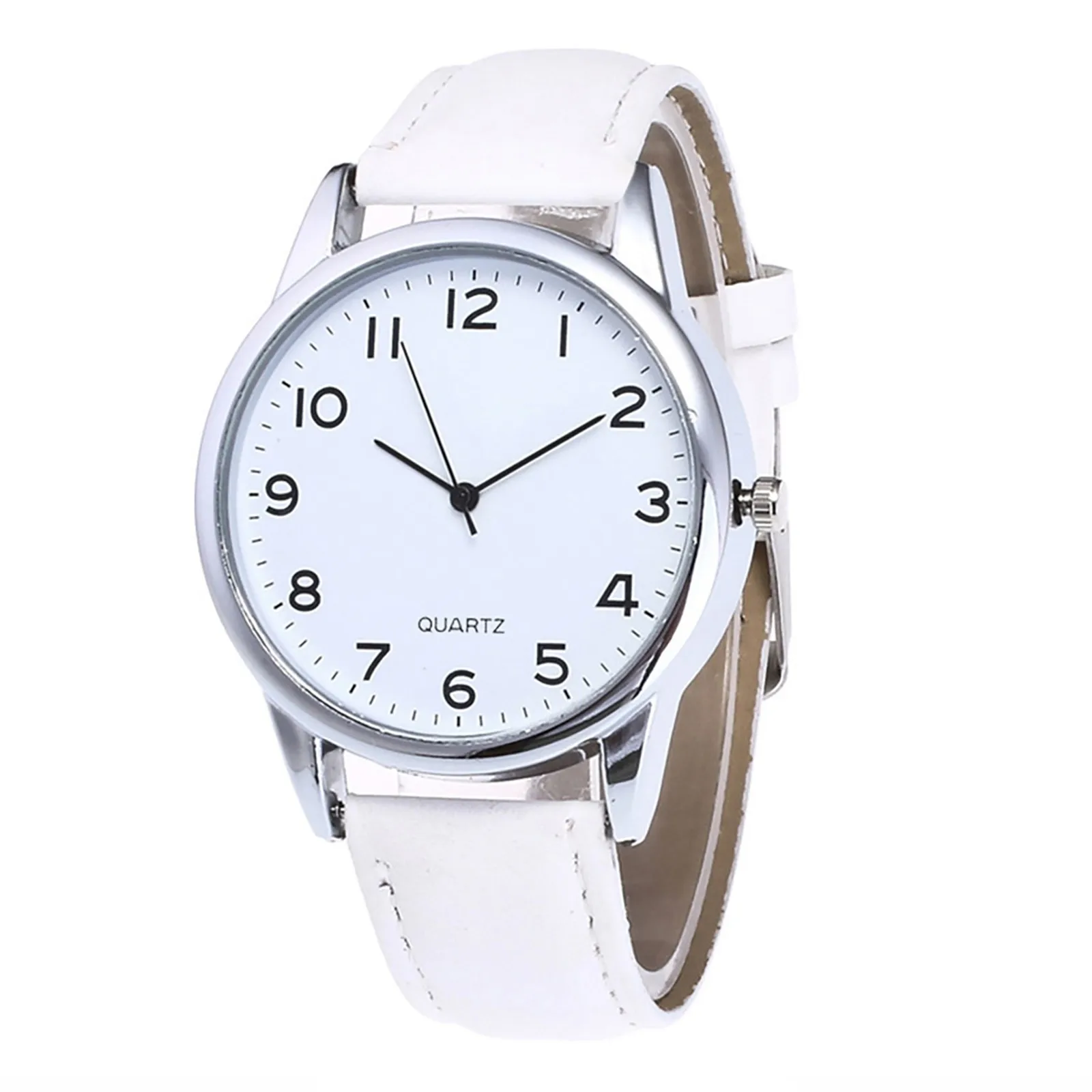 

Luxury Brand Leather Quartz Watch Fashion Round Business Men's Watch Wristwatches Clock Couple Relogio Feminino Masculino