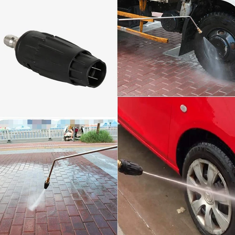 

Pressure Washer Tips, Adjustable Pressure Washer Nozzle Tip 1/4 Inch 3000 Psi, Quick Connecting Pivoting Coupler 1/4 Inch 4500 P