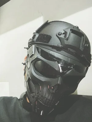 Спецназ CS Косплей hellmet США маска черепа защита от стрельбы ТПУ армия pubg военное