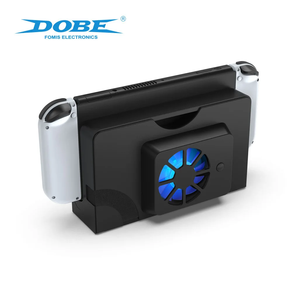 

DOBE TNS-1136 for Switch OLED Host Base Cooling fFan Radiator, Equipped With Dedicated Charging Cable
