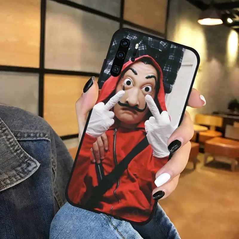 

Money Heist spain TV series Phone Case Funda For Huawei P9 P10 P20 P30 Lite 2016 2017 2019 plus pro P smart