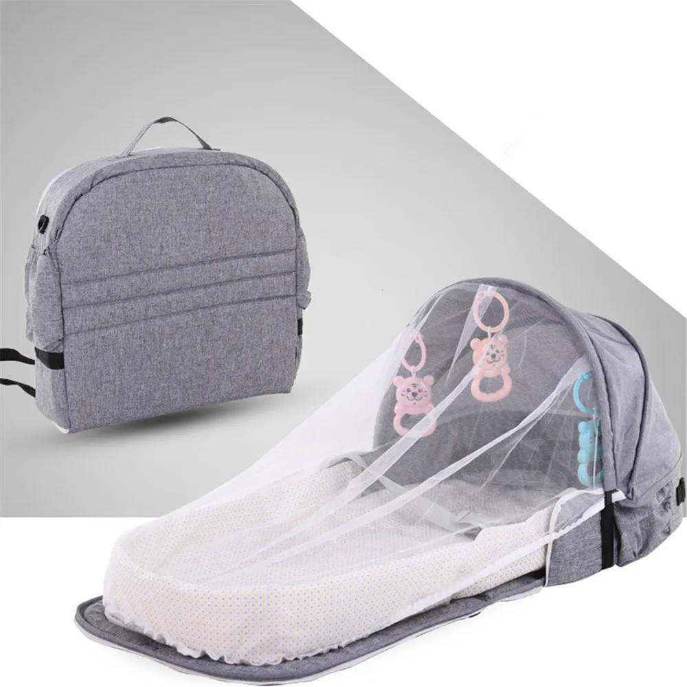 Переносная кровать гнездо для новорожденных детская кроватка путешествий