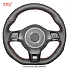 Чехол Yuji-Hong из натуральной коровьей кожи для VW Golf 6 GTI MK6 VW Polo GTI Scirocco R Passat CC R-Line 2010