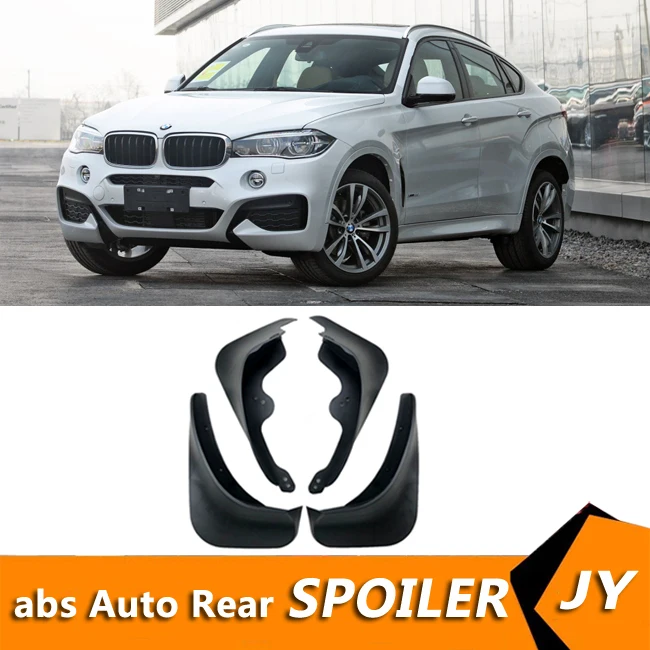 

For BMW X6 2015-2019 Mudflaps Splash Guards Front With the color and rear Mud Flap Mudguards Fender Modified special