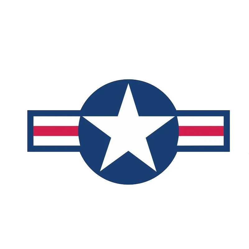 

Motorcycle Decal US Air Force Star Reflective Blue Car Sticker KK 7cm X 13.5cm
