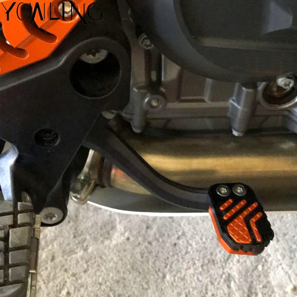 

Foot Brake Lever Pedal Enlarge Extension Rear Brake Peg Pad Extender For 790 Adventure /S/R 690 Enduro 1050 1290 Super Adventure