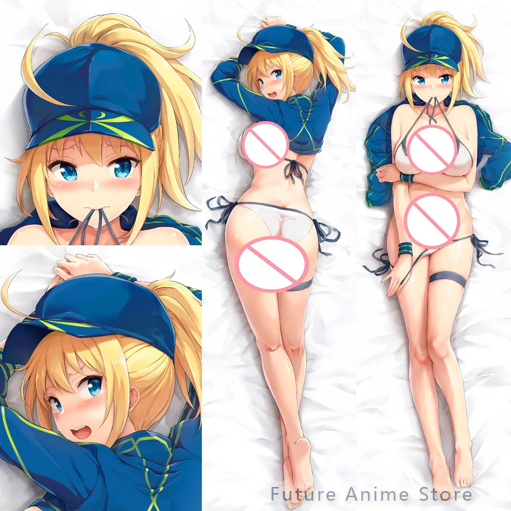 

Подушка для тела Dakimakura таинственный героин ХХ Fate Stay Night FGO Saber аниме с двусторонним принтом в натуральную величину