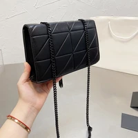 the new 2021 luxury fashion lady literary chain bag shoulder bag high quality design tide female bag inclined classic bag bag