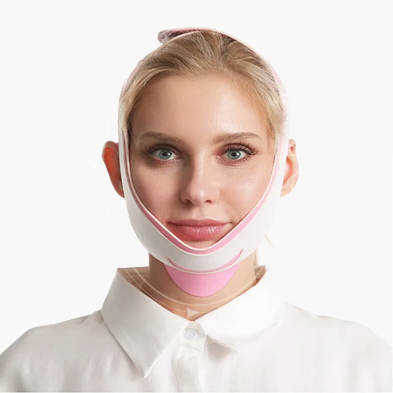 

Facial Slimming Bandage Jawline V Shaper Double Chin Lift Reduce Wrinkle Face Tapes Slimmer Devices Thining Band Massage Beauty