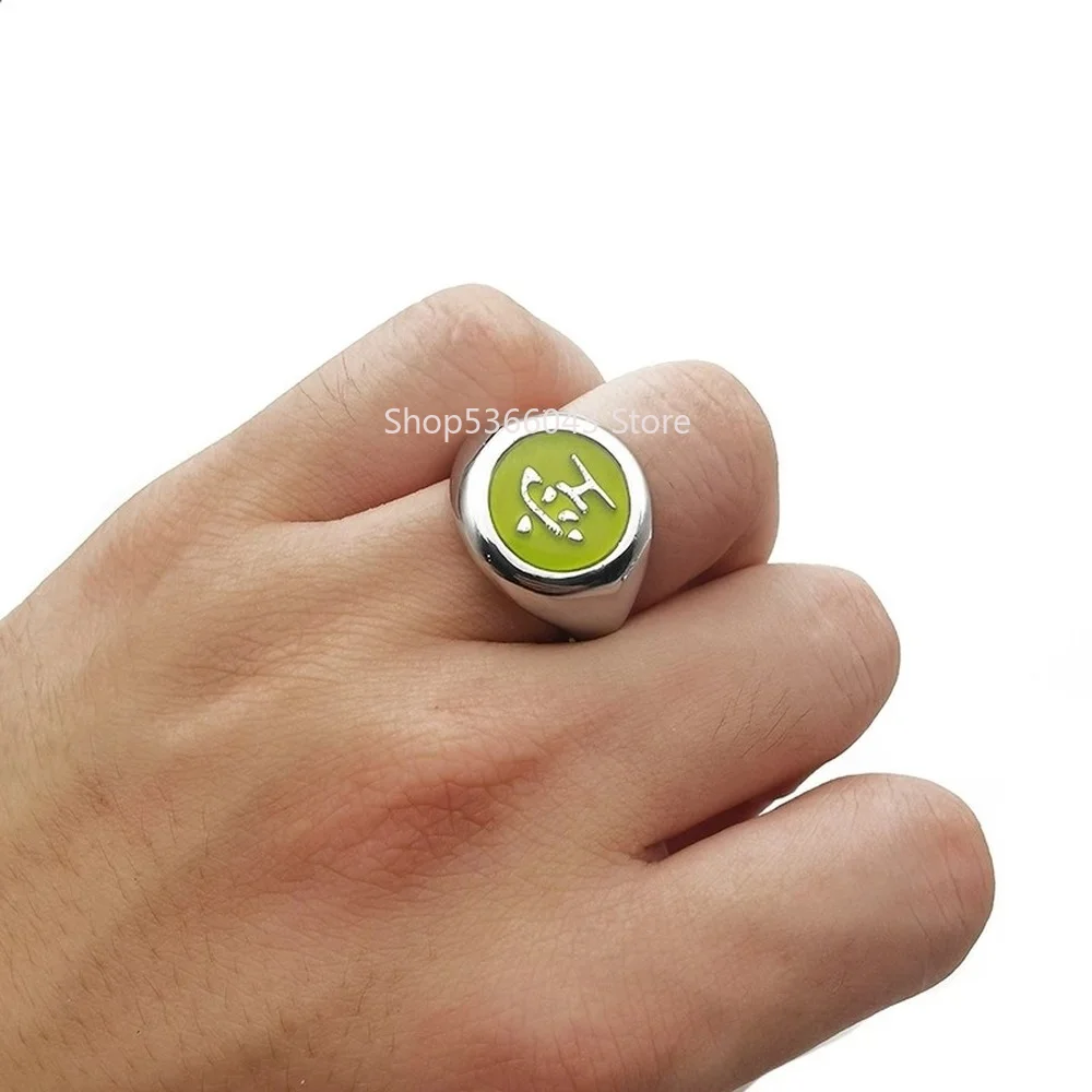 Кольцо для косплея аниме Акацуки Итачи светящееся кольцо мужчин и женщин