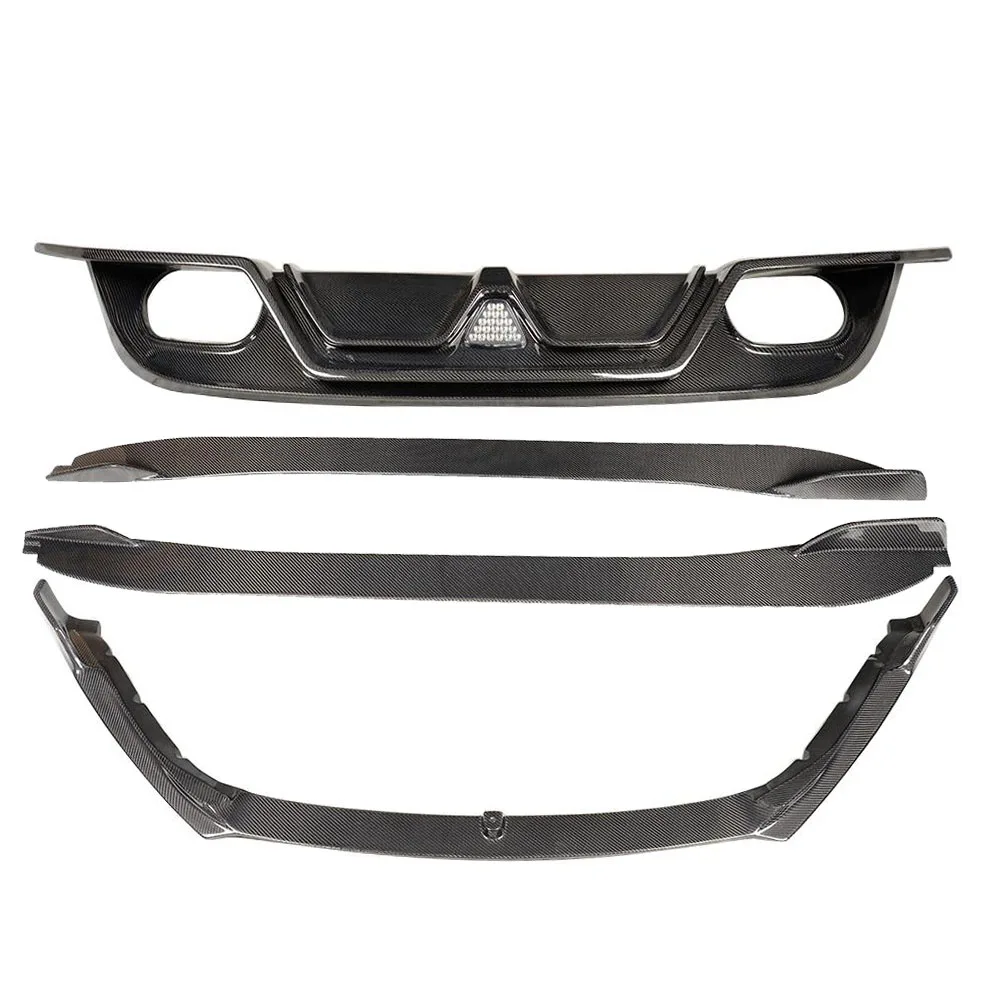 Carbon Fiber Full Body Kits Rear Diffuser Side Skirts Front Bumper Lip for Jaguar F-TYPE 2014 2015 | Bumpers