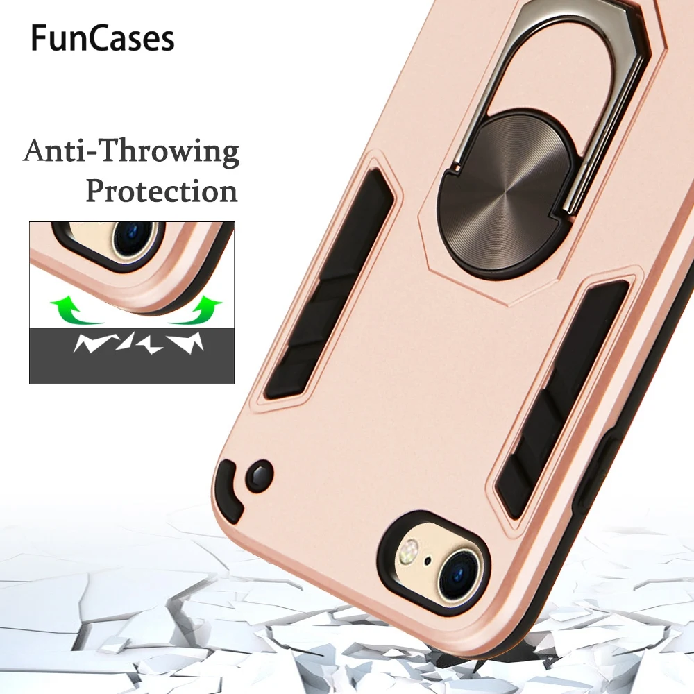 Силиконовый ударопрочный автомобильный магнитный держатель кольца мягкий TPU