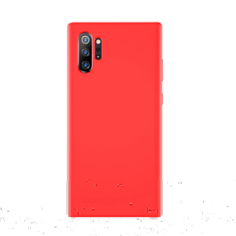 Красный Чехол для samsung Note 10 Plus, силиконовый мягкий чехол на заднюю панель для samsung Galaxy S8, S9, S10 Plus, S10e, Note 10 Plus, 5G, 8, 9, чехол - Цвет: Красный