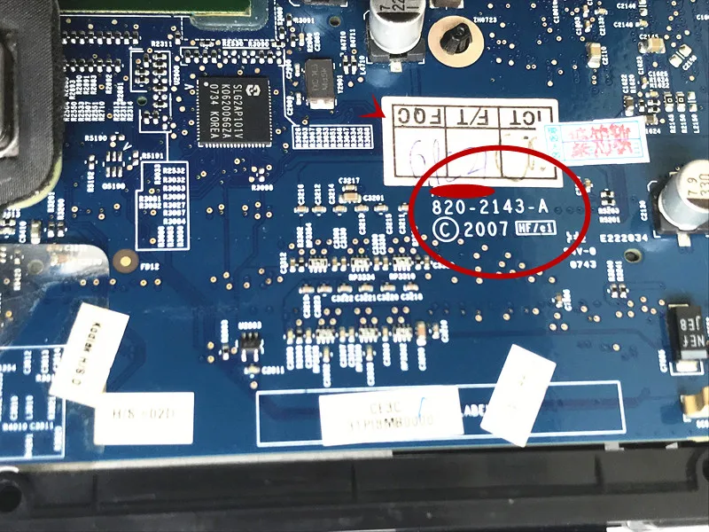 Материнская плата 820 2143 A подходит для материнской платы iMac A1224 20 &quot2007|Материнские