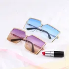 Солнцезащитные очки без оправы UV400 Мужские и женские, маленькие прямоугольные аксессуары для езды на велосипеде, лето 2021