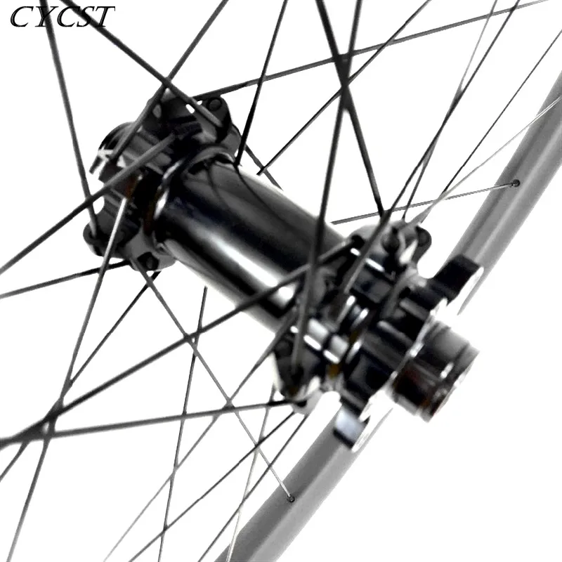 29er 30 мм MTB XC карбоновое переднее колесо без hookless clincher бескамерные колеса для горного велосипеда BOOST 15X110 UD 3K 12K 3K twill матовый глянцевый