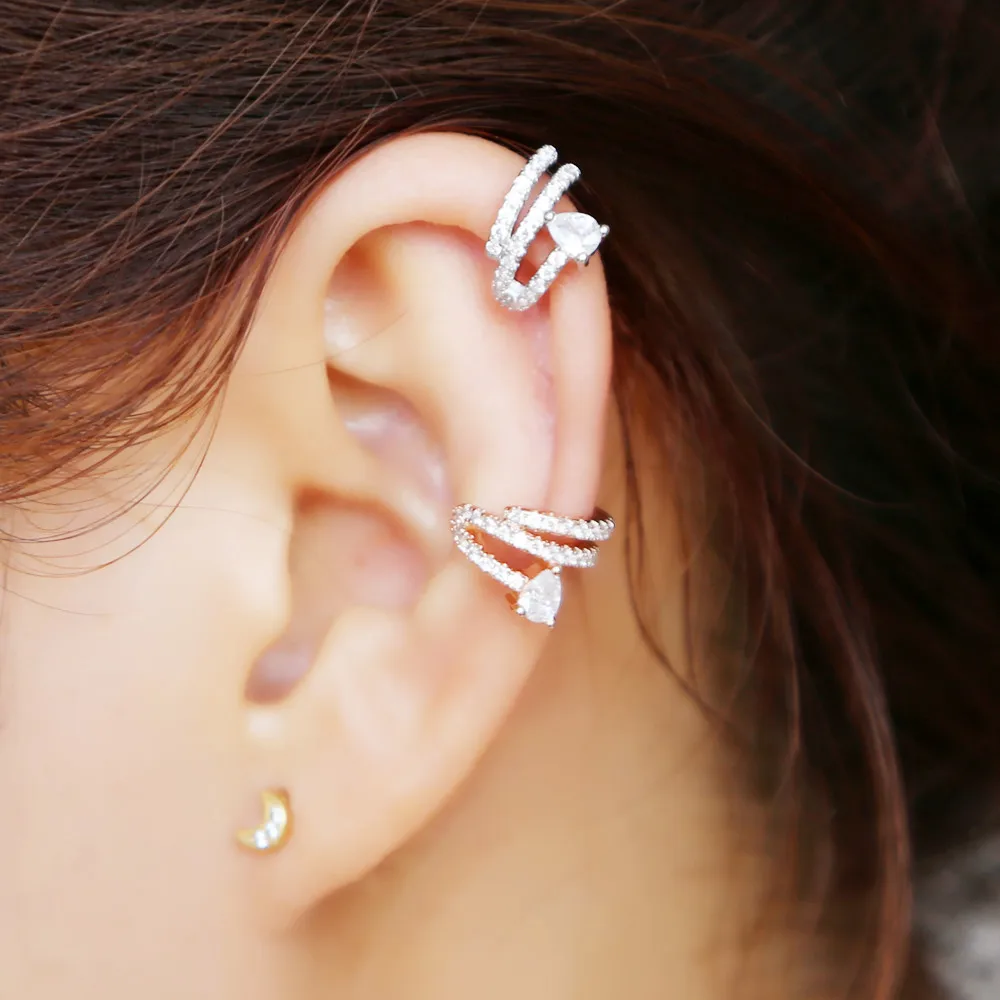 Высококачественные модные закрепленные прозрачные ювелирные изделия с