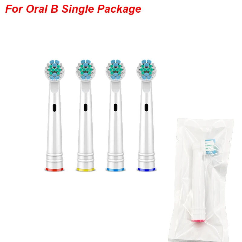 

16/20PCS Electric Toothbrush Head Replacements Brush Heads Individual Single Package Soft Bristles for Oral B OC18 D20 D25 D30