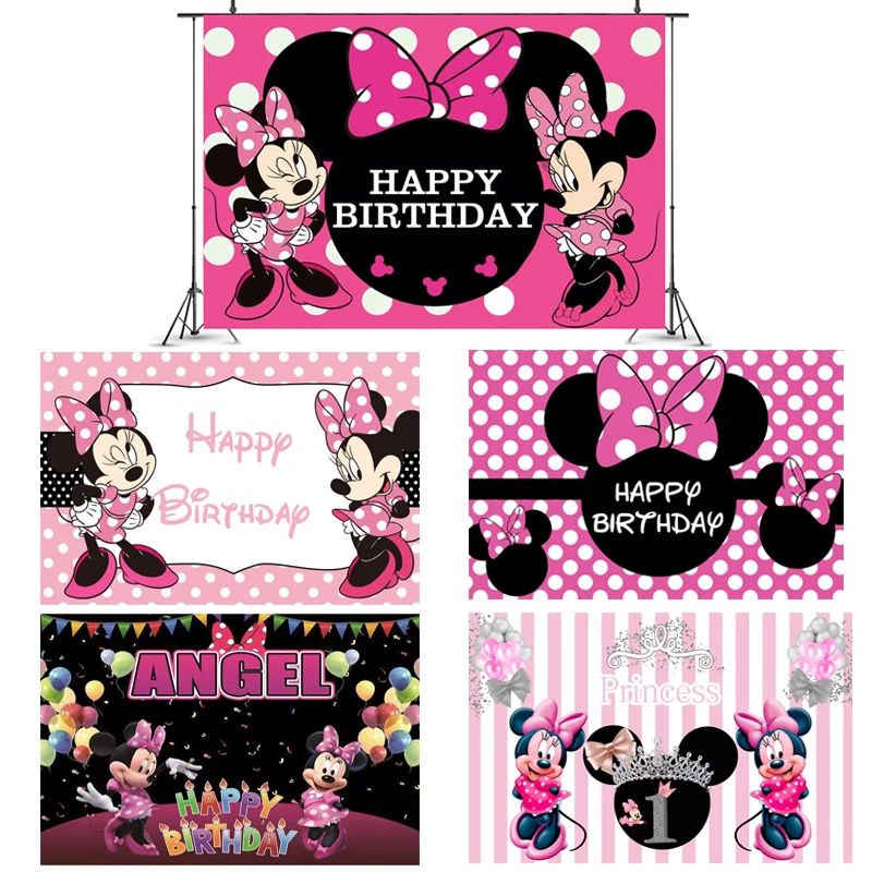 Для маленьких девочек 1st День рождения Декорации для фотосъемки с изображением