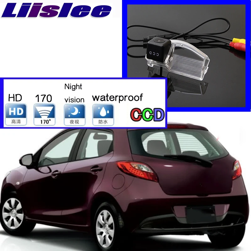 Для Mazda Mazda2 M2 Demio DE 2007 ~ 2014 Автомобильная камера высокого качества заднего вида для