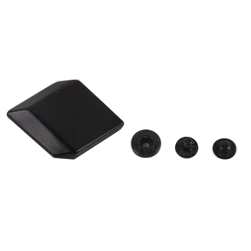 

Snap Fasteners Set Metal Press Studs Fixing Tool Kit Black Press Button for Clothes Bags DIY Craft Repairs Decor