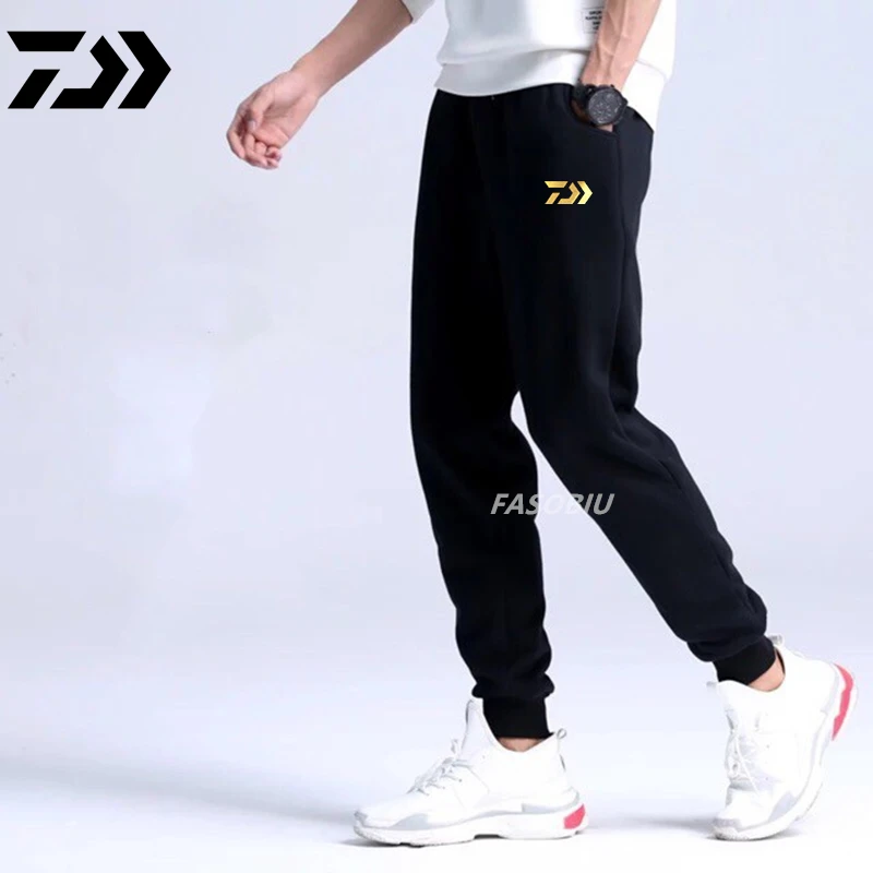 

2021 Daiwa Fishing Pants Fishing Pants Winter Men's Outdoor Padded Plus Velvet Fishing Pants Sports Running Pants Fishing Pants
