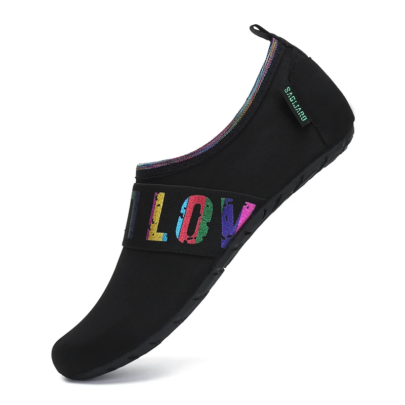 Мягкие акваобувь носки для упражнений Летняя мужская водонепроницаемая обувь