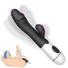 G-Spot вибратор для Для женщин Двойной вибрации Вибратор Водонепроницаемый Женский мастурбатор секс влагалище клитор массажер интимные игрушки для женщин Для женщин