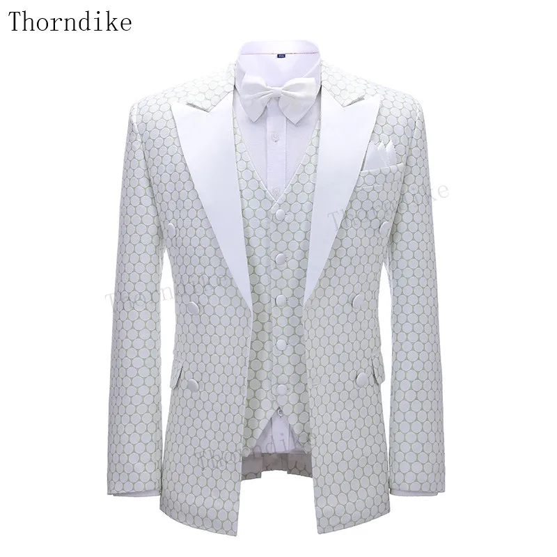 Thorndike 2021 новый мужской костюм новейшего дизайна блейзеры жилет брюки костюмы на