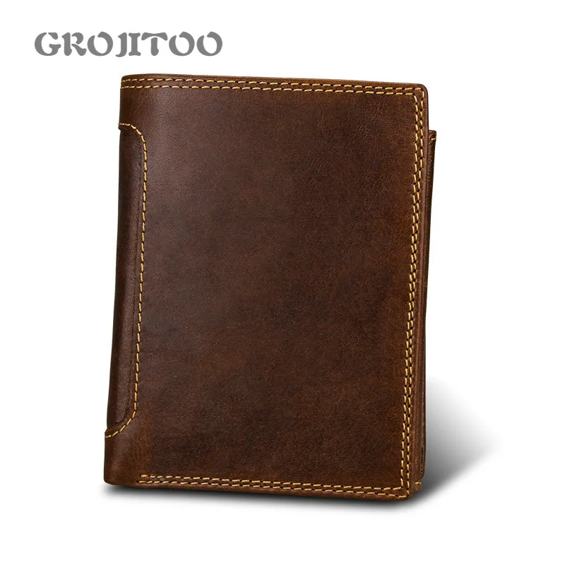 

Кошелек мужской из натуральной кожи, с отделением для карт и карт