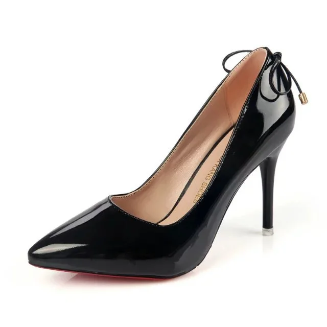 

elegant ladies shinning glitter gold silver pumps 2020 sexy pointed toe high heels ankle strap wedding party shoes woman yui893