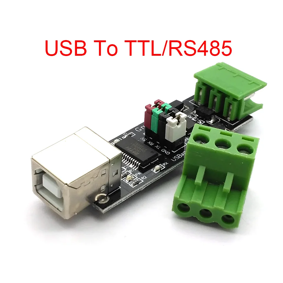 USB к TTL/RS485 двойной функции защиты RS485 модуль новый чип FT232 | Электроника