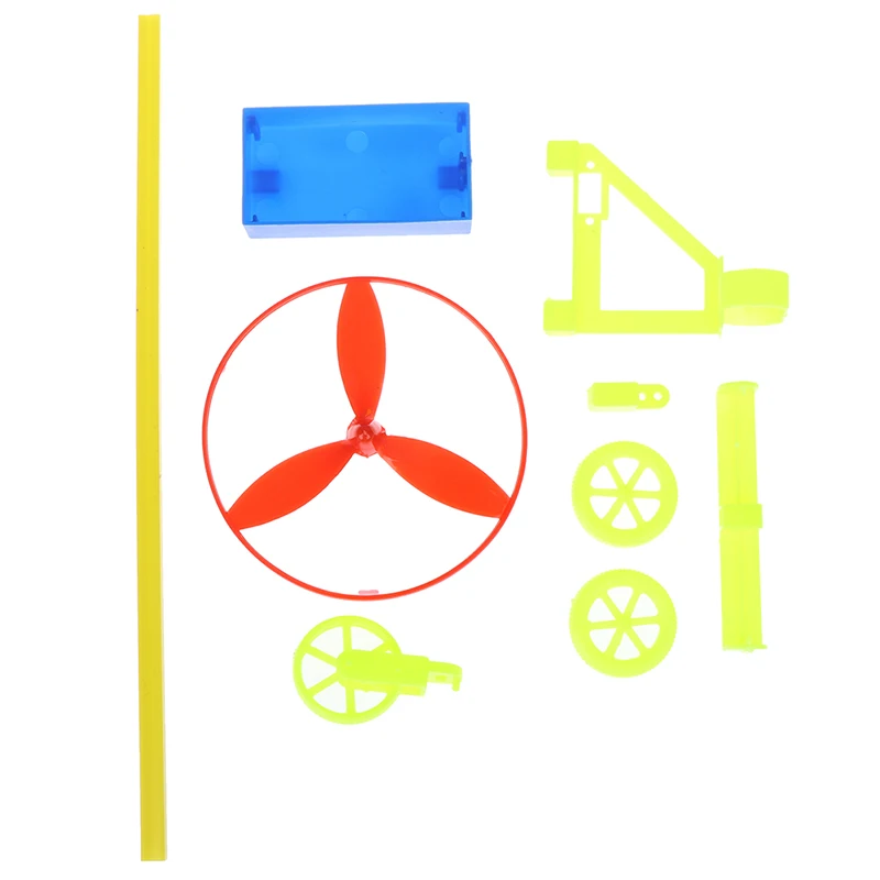 Забавный физический эксперимент воздушный вождения силовые гонки автомобиль DIY