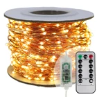 Свадебная светодиодная гирлянда для украшения дома, 30 м, 50 м, 100 м