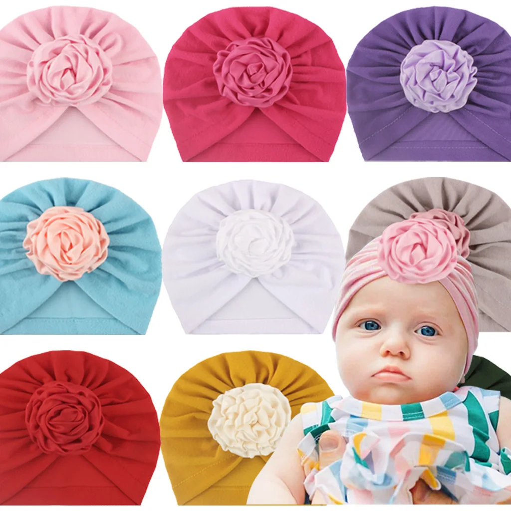 

Newborn Solid Color Soft Nylon Elastic Baby Headband Bows Knotted Newborn Baby Girl Headbands Hair Accessories Girls Haarband