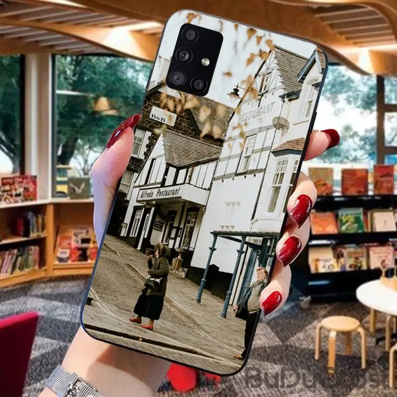 

European and American towns Phone Case for Samsung A91 01 10S 11 20 21 31 40 50 70 71 80 A2 CORE A10