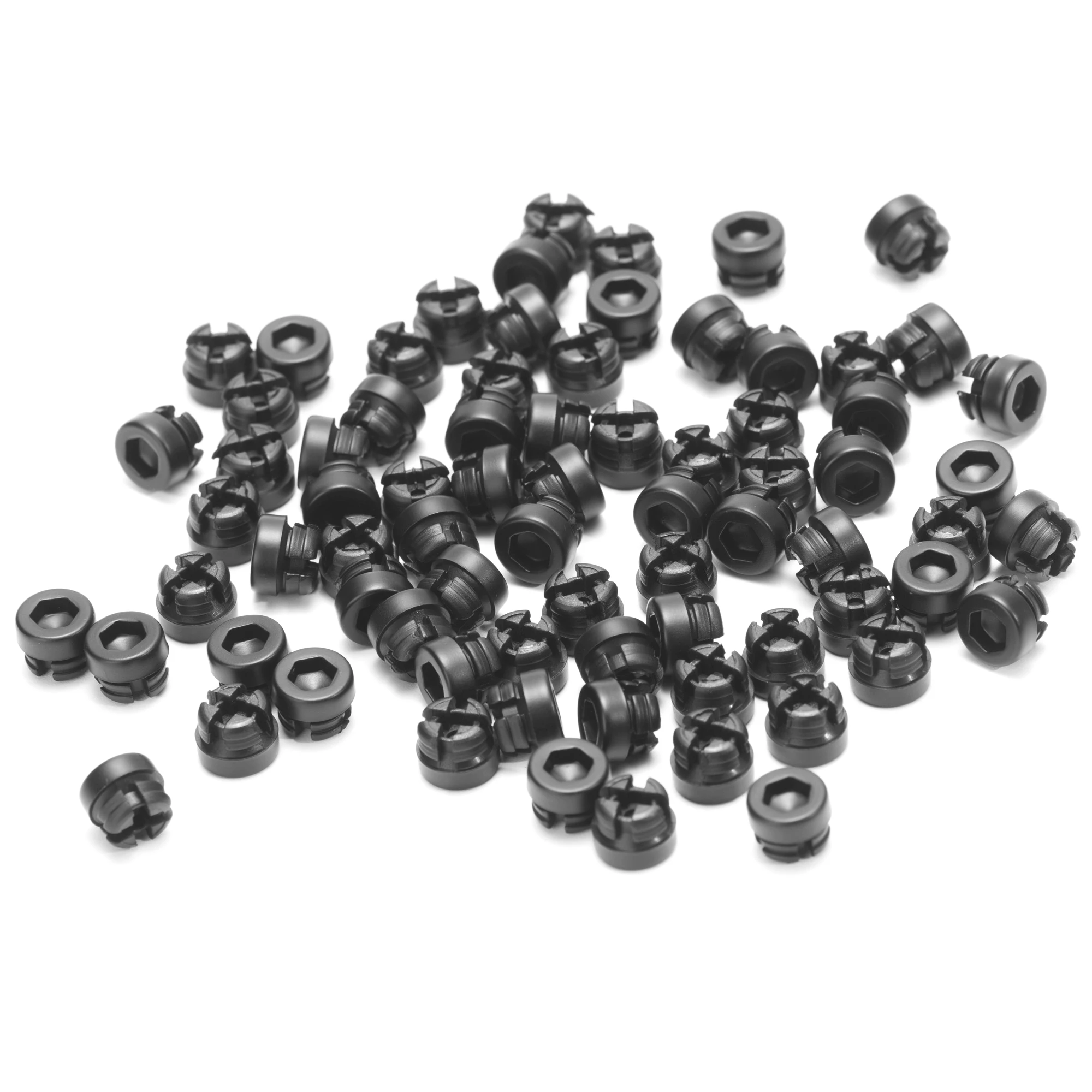 100 шт. яркие матовые черные колпачки для винтовых болтов колесных гаек