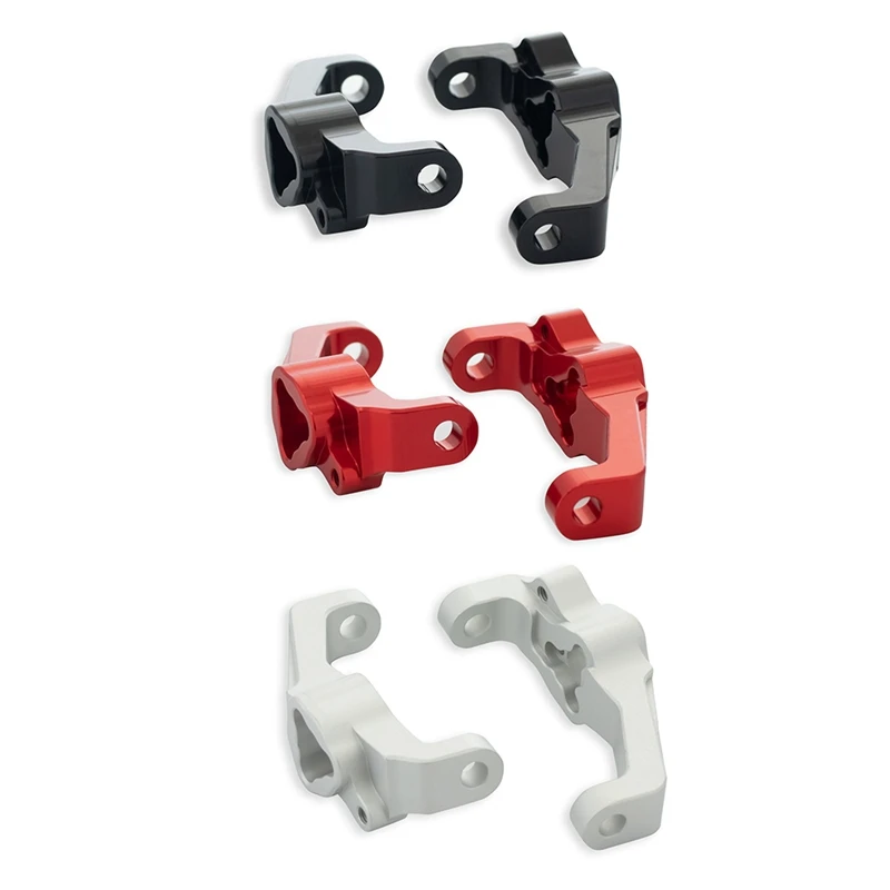 

2 Pcs Metal Caster Mounts C Hub Steering Carrier Blocks Knuckle Arm for Redcat Gen8 RC Crawler Upgraded Parts