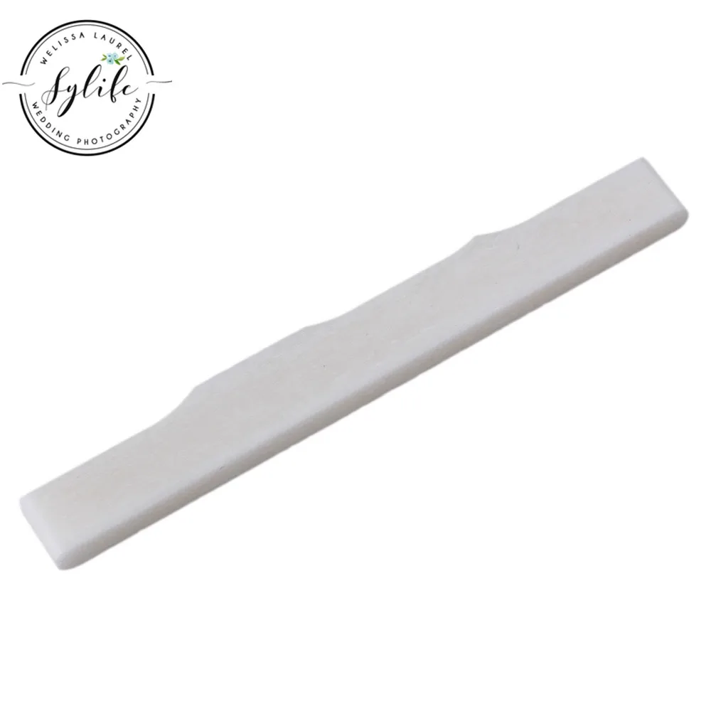 2pcs Real Natural Cattle Bone Ukulele Guitar Bridge Lower Saddle For 4 String | Спорт и развлечения