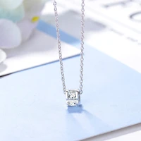 black short necklace cylindrical zircon pendant clavicle chain jewelry gifts necklaces wholesale packs necklaces for women