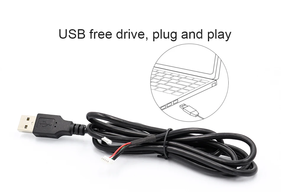 180 градусов супер широкоугольный объектив USB free drive HD камера 0.3MP камера 640*480