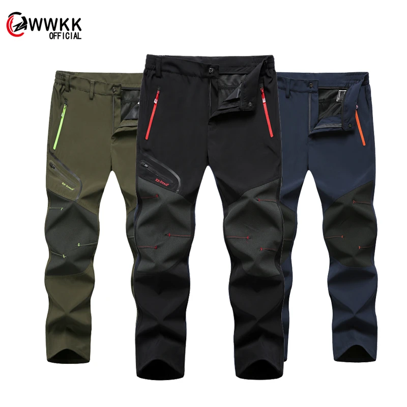 

Men women Plus size Summer Winter Softshell Fleece Outdoor Pants Trekking Fish Camp Climb Hiking Ski Travel Trousers Free ship