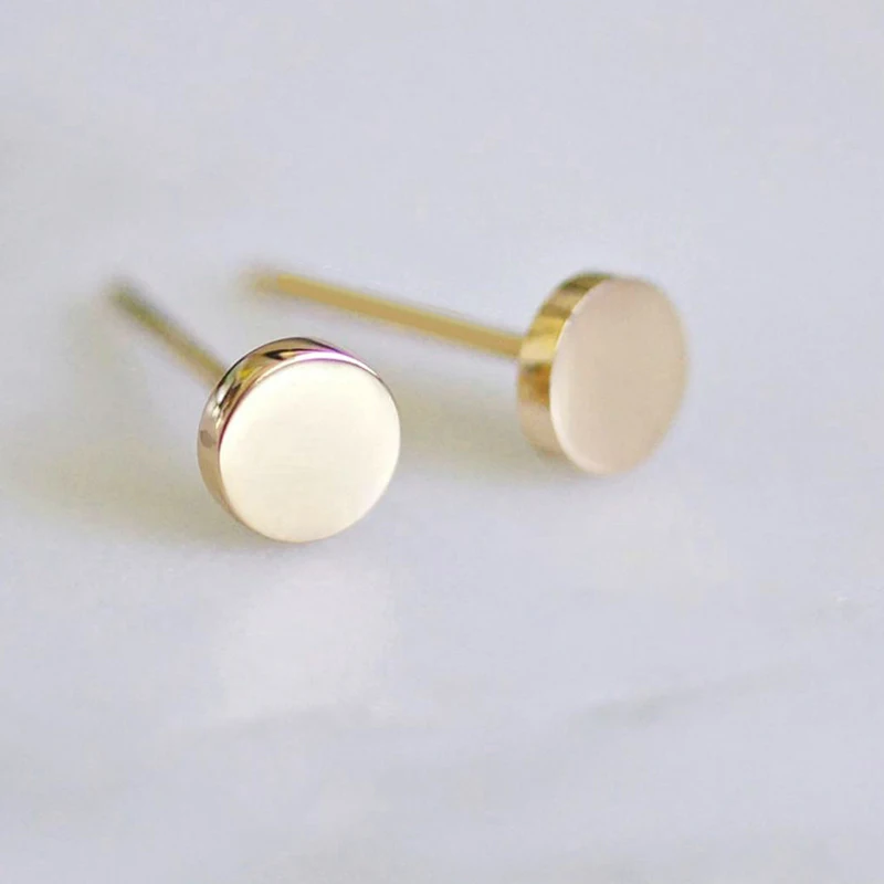 Laramoi Круглые Женские серьги подарок вечерние ринка свадьба Нержавеющая сталь