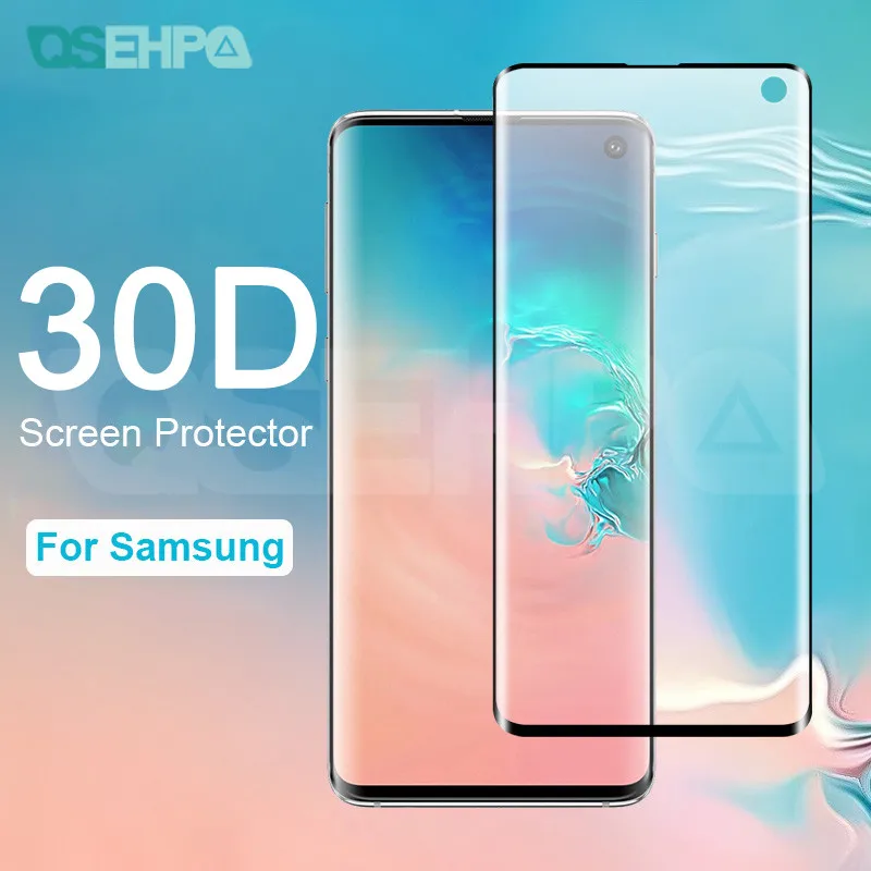 30D Защитное стекло для samsung Galaxy S10 5G S9 S8 Plus S10e S7 Edge A6 A8 закаленное защитное стекло для экрана